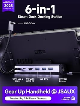 Steam Deck 純正ドッグ Steam Deck公式ドックの全体画像が公開